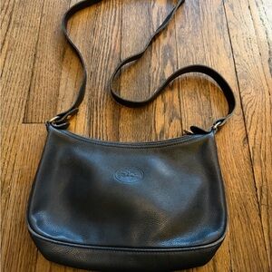 Vintage REAL navy longchamp cross body purse